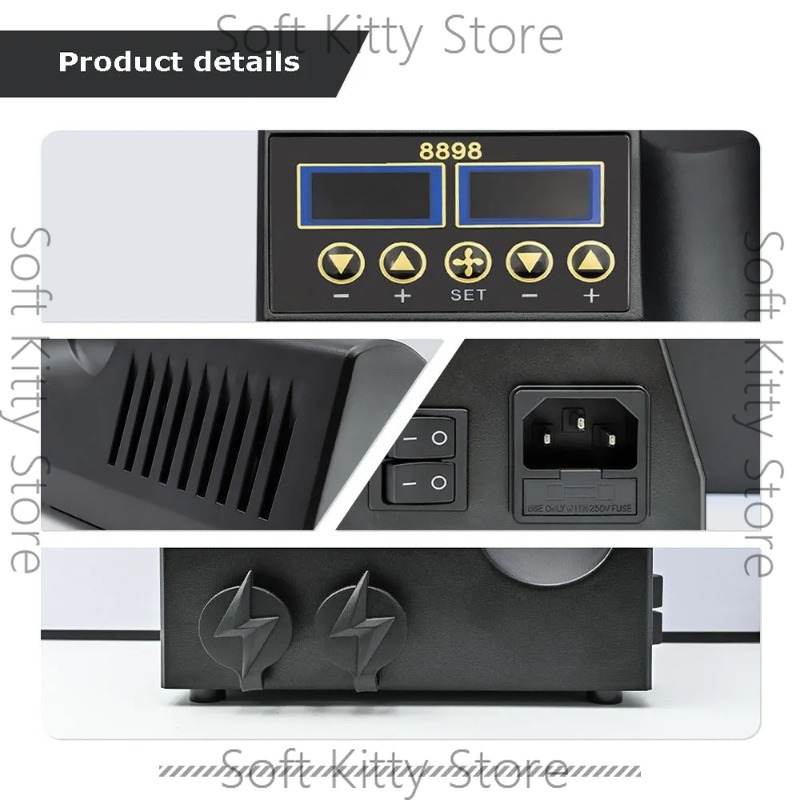 750W 2 in 1 Soldering Iron Hot - đánh giá và giá 2 In 1 Soldering Rework Station 750W