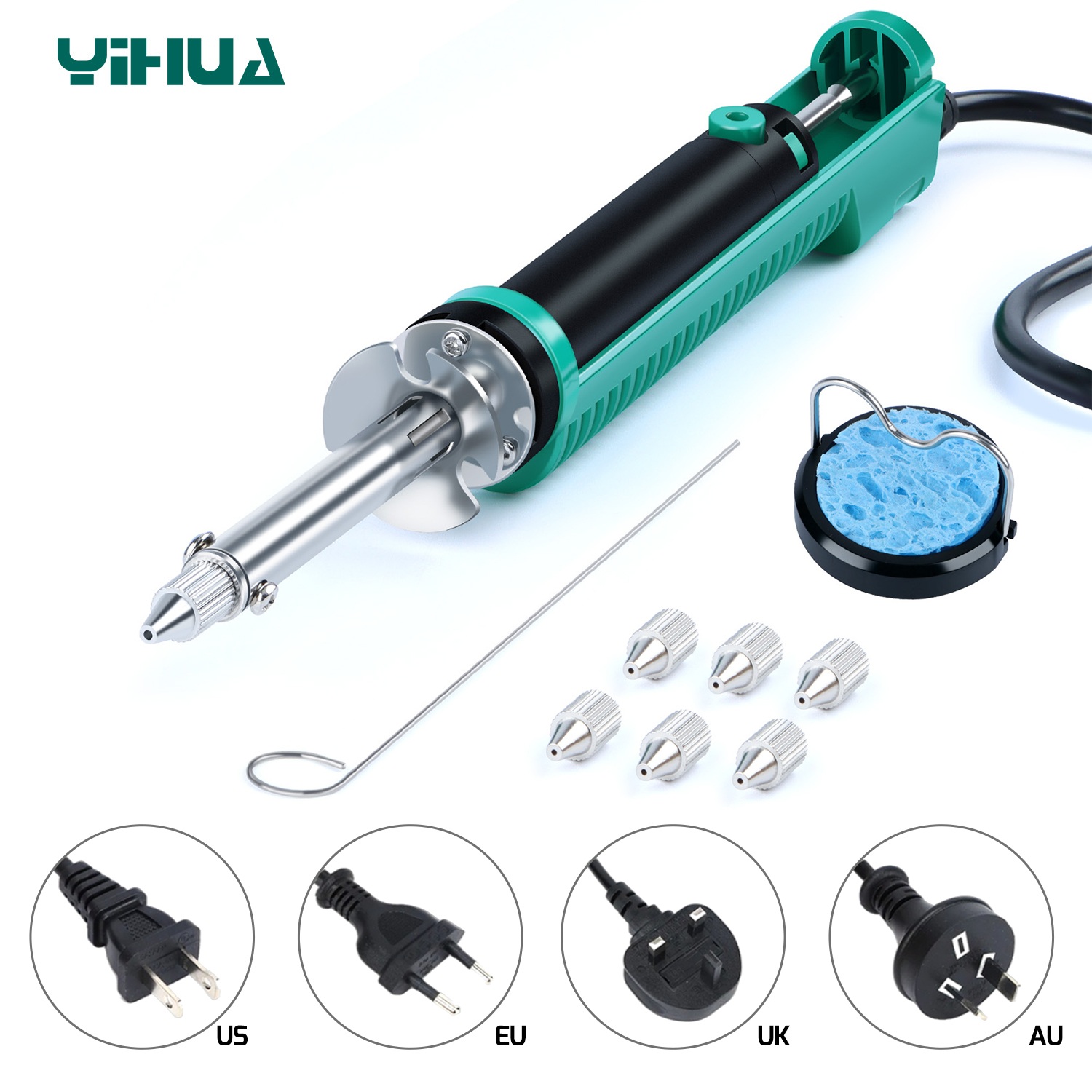 Electric Vacuum Soldering Iron - đánh giá và giá Desoldering Pump Electric Vacuum Station
